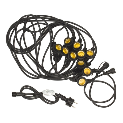 Product Εξωτερικό Φωτιστικό Maclean Chain light, IP44, 10xE27, Max. load 2300W,10m, MCE410 base image