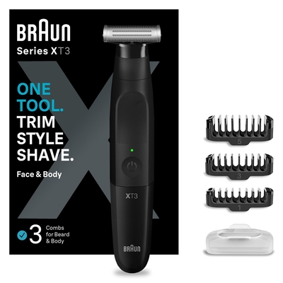 Product Trimmer Braun XT3100 Black Nickel-Metal Hydride (NiMH) base image