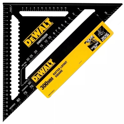 Product Γωνιόμετρο Dewalt DWHT25228-0 ruler 300 mm Aluminium Black, Yellow base image