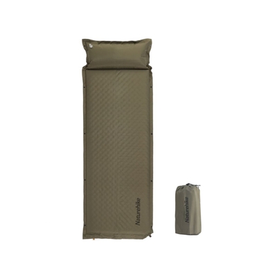 Product Υπόστρωμα Camping Naturehike self-inflating d01 pillow single 3cm cnk2300dz014-army green base image
