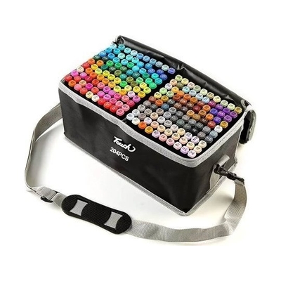 Product Μαρκαδόροι Extralink / Alcohol Marker Set / felt-tip pens, markers, markers, 204 pieces base image