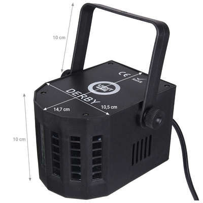 Product Φωτορυθμικά Light4me DERBY MINI v2 flower turbo effect base image