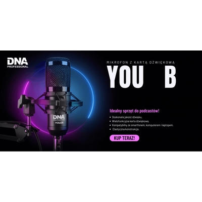 Product Επαγγελματική Κάρτα Ήχου DNA YOU2B Microphone Kit Audio Interface Tripod base image