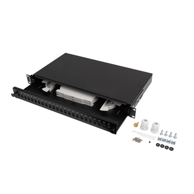 Product Patch Panel Lanberg FOP1-24SS-LDB 1U base image