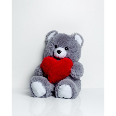 Product Λούτρινο Go Gift FRANK teddy bear 50cm grey base image