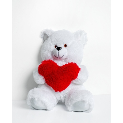 Product Λούτρινο Go Gift FRANK teddy bear 50cm white base image