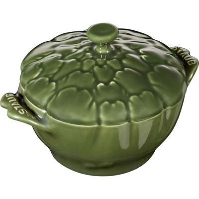 Product Γάστρα Zwilling Mini Cocotte Ceramic Round Artichoke Staub - Green, 470 ml base image