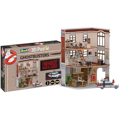 Product Puzzle Revell 3D Jigsaw FirehouseHook_Ladder 00223 base image
