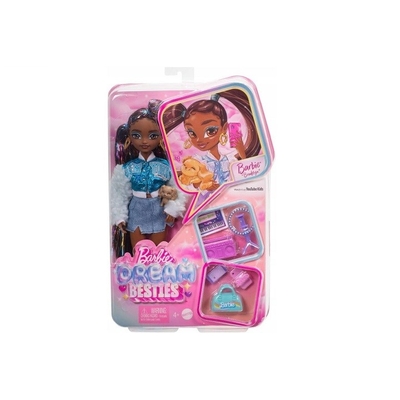 Product Κούκλα Barbie Dream Besties Brooklyn Fashion Doll with 8 Video & Music Themed base image