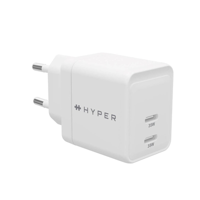 Product Φορτιστής Πρίζας Hyper HJG35EU Watch White AC Fast charging Indoor base image