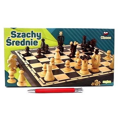 Product Επιτραπέζιο Παιχνίδι Chess set medium 31cm. MAGIERA base image