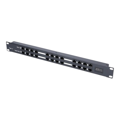 Product PoE Injector Extralink 12 port 12x 100Mb/s RJ45, Rackmount base image
