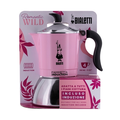 Product Μπρίκι Espresso Bialetti 6586 Moka pot 0.15 L Black, Pink, Silver base image