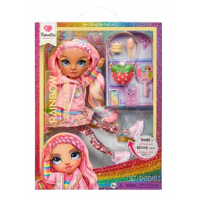 Product Κούκλα Rainbow High Sparkle & Shine Fashion Dolls- Rosetta (Pink) base image