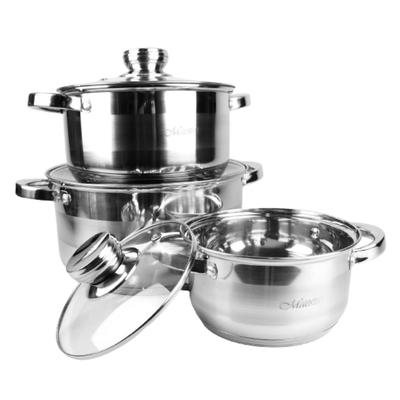 Product Σετ Κατσαρόλες Maestro MR-2220-6L A set of pots of 6 elements base image