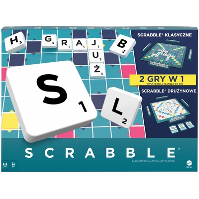 Product Επιτραπέζιο Παιχνίδι Scrabble (new) HXM53 game Mattel base image