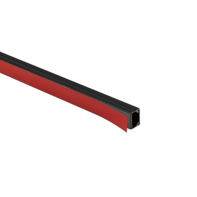Product Κανάλι Καλωδίων with tape set. Black CTLS 20x14 2m (PACK of 10pcs) base image