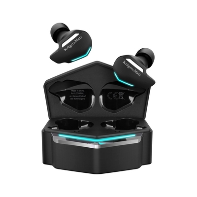 Product Headphones Kruger & Matz KMPG3 Wireless In-ear Bluetooth Black, Blue base image