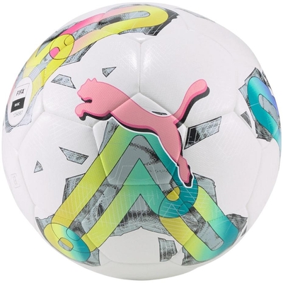 Product Μπάλα Ποδοσφαίρου Puma Orbita 4 HYB FIFA Basic White-Green-Pink 83778 01 5 base image