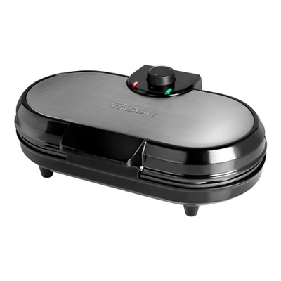 Product Βαφλιέρα Tristar / WF-2120 / 1200W / Number of pastry 10 / Heart shaped / Black base image