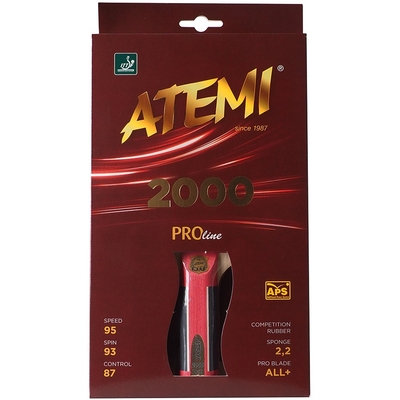 Product Ρακέτα Ping Pong New Atemi 2000 Pro CONCAVEping pong racket base image