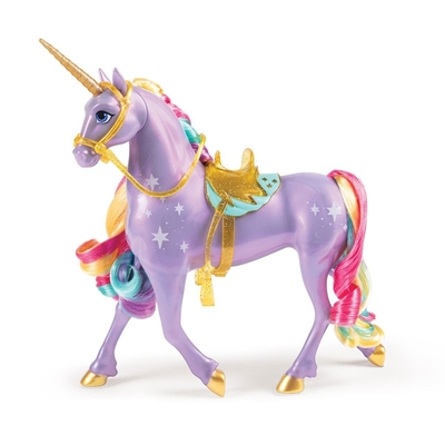 Product Κούκλα Unicorn Academy, Interactive Rainbow Light-up Wildstar Unicorn with Lights, Sounds base image