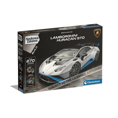 Product Παιχνίδι Κατασκευών Clementoni Science Fun. Mechanics Lab. Lamborghini Huracan STO base image