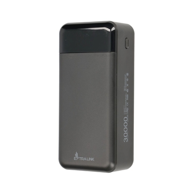 Product Powerbank Extralink EPB-124 30000mAh Black Fast Charging, USB-C base image