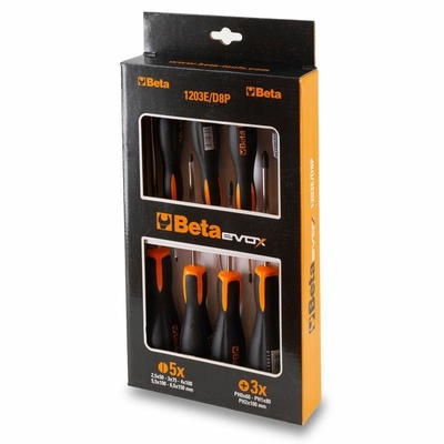 Product Σετ Κατσαβίδια Beta complete with 8 pieces model 1203E/D8P base image