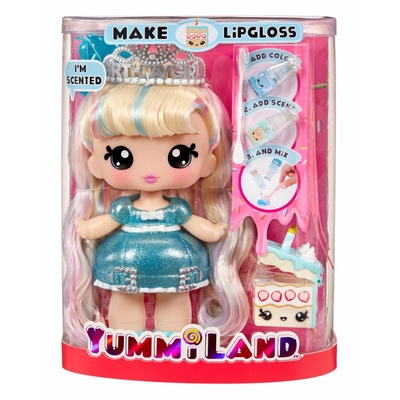 Product Κούκλα MGA Entertainment Yummiland + Lipgloss Pet - Callie Birthday Cake base image