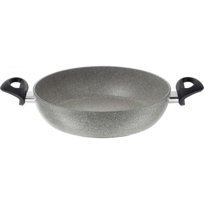 Product Τηγάνι Ballarini Ferrara deep with 2 handles granite 24cm FERG3K0.24D base image