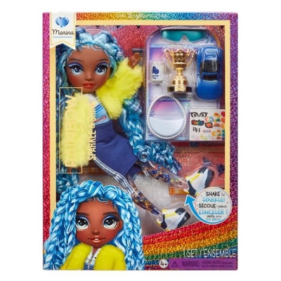 Product Κούκλα Rainbow High Sparkle & Shine Fashion Dolls- Marina (Blue) base image