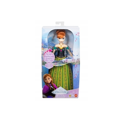 Product Κούκλα Disney Frozen Singing Anna Princess Doll JDX53 Mattel base image