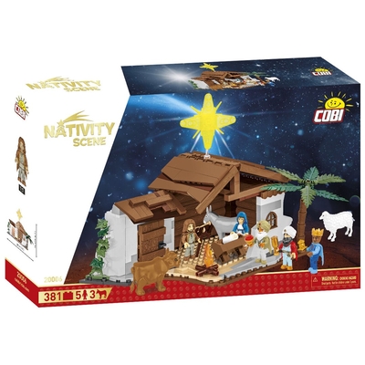 Product Τουβλάκια Cobi NATIVITY set Scene 370kl 20006 base image
