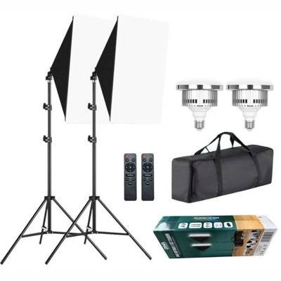 Product Softbox DNA 1 SET 2X60W rectangular reflector 50x70 base image