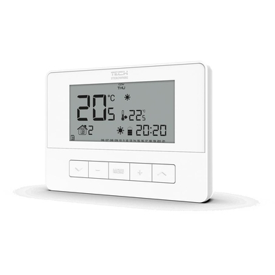 Product Θερμοστάτης Wired room controller White T-4.1 Tech controllers base image