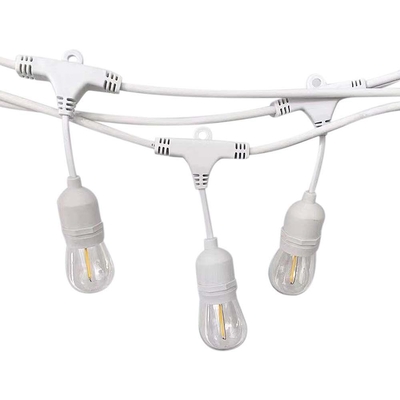 Product Γιρλάντα Φωτισμού V-TAC White 15m 15 fixtures E27 Rubber+Socket IP54 VT-713 base image