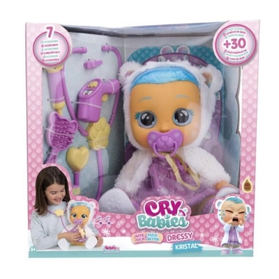 Product Κούκλα PROMO Cry Babies 2.0 Kristal Gets Sick Doll 0904125 base image