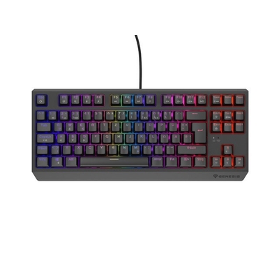 Product Πληκτρολόγιο Gaming Genesis THOR 230 TKL DE RGB MECHANICAL OUTEMU RED Black HOT SWAP base image