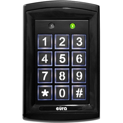 Product Access Control Black combination lock Eura AC-20C7 base image