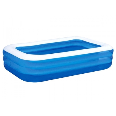 Product Πισίνα Bestway Blue Rectangular Familiy De Luxe- 3.05m x 1.83m x 56cm - blue base image
