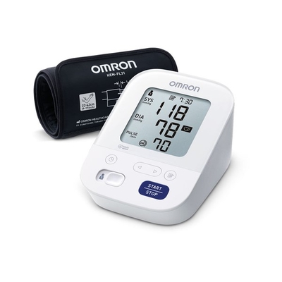 Product Πιεσόμετρο Μπράτσου Omron M3 COMFORT Blood Pressure + Power Supply Gift Set base image