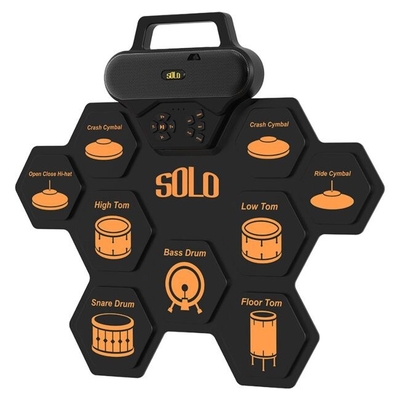Product Drum Machine NN SOLO roll-up electronic set USB-C MP3 base image