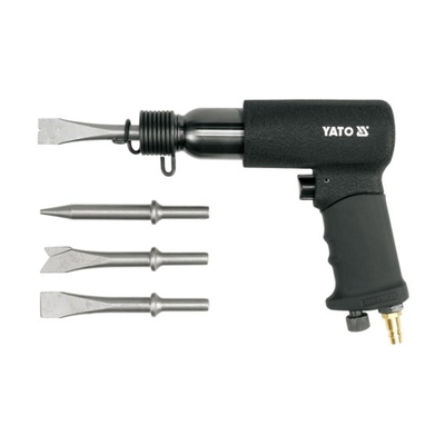Product Αεροκόπιδο Yato Pneumatic Hammer + 4 CHISELS 0990 base image