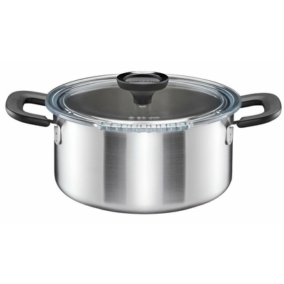 Product Κατσαρόλα Fiskars 3L stainless steel with lid Functional Form base image