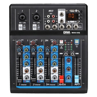 Product Κονσόλα Ήχου DNA MIX 4 EQ USB MP3 Bluetooth analog Audio Mixer base image