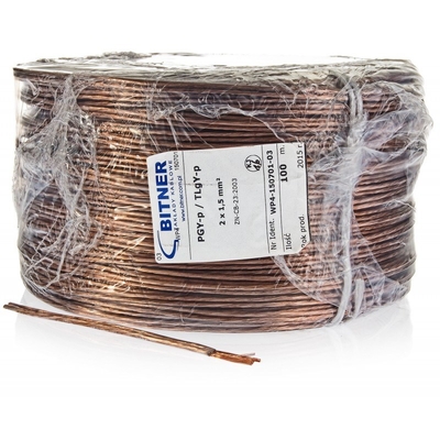 Product Καλώδιο Ηχείων Bitner BiTsound PGY-p (TLgY) 2x1.5mm ROLL 100m. base image
