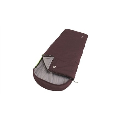 Product Υπνόσακος Campion Lux-Aubergine - Left OUTWELL base image