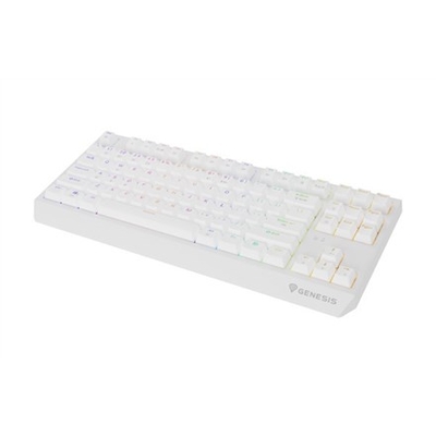 Product Πληκτρολόγιο Genesis Thor 230 TKL Gaming USB + RF Wireless + Bluetooth QWERTY US English White base image