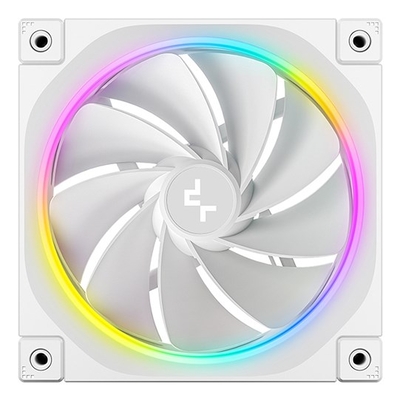 Product Case Fan 12cm Deepcool FL12R WH-3 IN 1 White 3 pc(s) base image